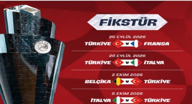 A Millî Takım'ın UEFA Uluslar A Ligi Fikstürü açıklandı