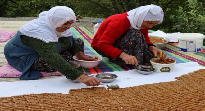 Köyde üretilen keş adeta bir enerji deposu