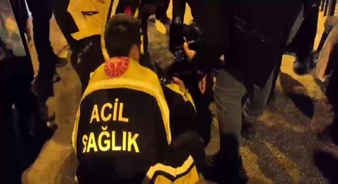 Yol üstünde baygın halde bulundu
