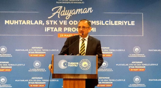 Özhaseki:  110 bin kişilik orduyla çalışıyoruz 