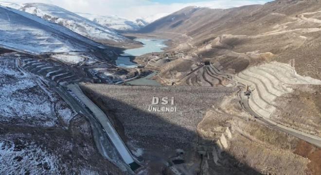 Ünlendi Barajı nda su tutuldu